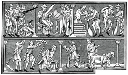 Scenes of Medieval Life