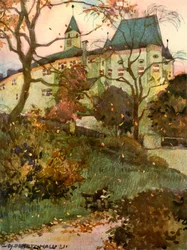 Schloss Weyherburg, c1929