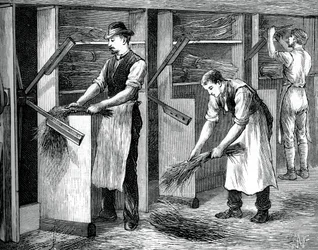Scutching mill