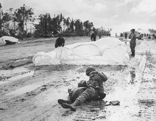 Second World War: Noemfoor Island (Pacific) July 3