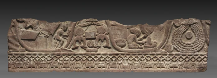 Section of a Coping Rail, c. 150 BC