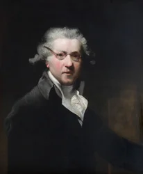 Self-Portrait of Joshua Reynolds Wearing Glasses
