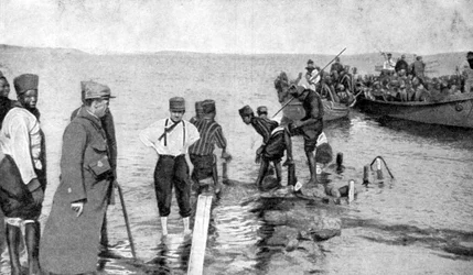 Senegalese Soldiers Embarking on the Egyptian Coast, World War I