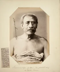 Seumanutafa, of Apia. The greatest chief in Upolu, Samoa
