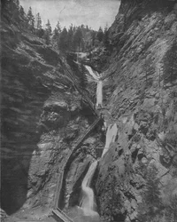 Seven Falls, Cheyenne Canyon, Colorado, USA