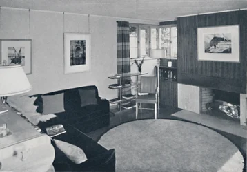 Sewall Smith. Living-room in the architect