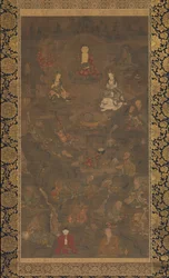 Shaka Triad and the Sixteen Rakan