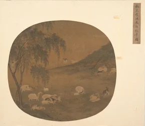 Sheep and Herd Boy