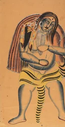 Shiva Carries the Corpse of Sati