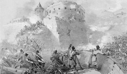 Siege of Sebastopol. Near Entrance of the French into the Town