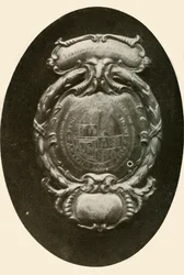Silver Frontlet, with English Coat-of-Arms