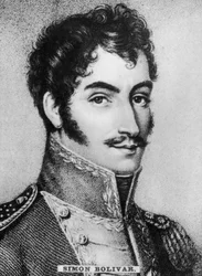 Simon Bolivar 1783-1830, Venezuelan military and political leader