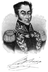 Simon Bolivar, 19th century South American revolutionary leader, 1901