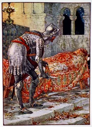 Sir Lancelot in the Chapel Perilous