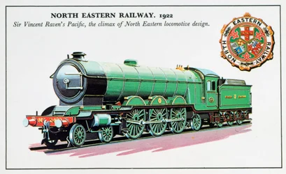 Sir Vincent Ravens Pacific, North Eastern Railway, 1922, 20th century