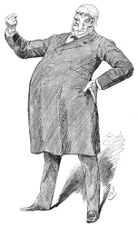 Sir William Harcourt in a fulminating moment