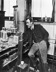 Sir William Ramsay, Scottish chemist, c. 1900