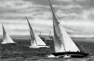 Six Metre R Class Sailing, Berlin Olympics