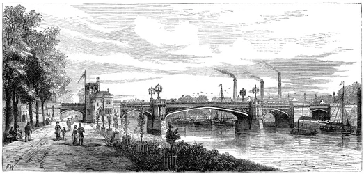 Skeldergate Bridge, York, North Yorkshire, 19th century