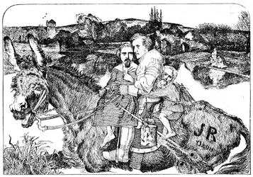 Skit on Sir Isumbras and the P.R.B., 1923
