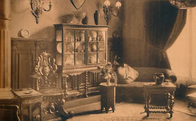 Smoking Room at the Cuban Embassy in Brussels, Belgium, 1927