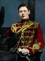Soon He Was a Dashing Subaltern in the 4th Hussars