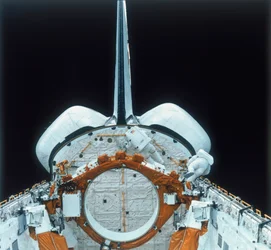 Space Shuttle Astronaut on EVA