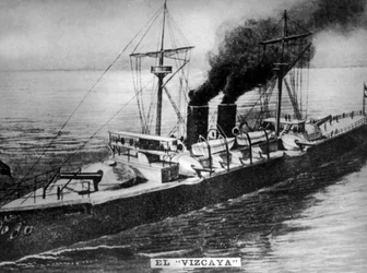 Spanish Battleship The Viscaya