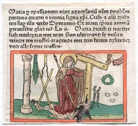 The Virgin Mary Overcoming a Devil