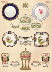 Spode China: W.T. Copeland & Sons, Stoke-on-Trent, 18th Century, 1913