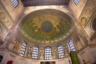 St. Apollinare Nuovo Church, Mosaic, Ravenna, Italy