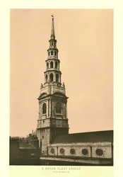 St Bride, Fleet Street, The Steeple