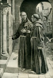 St. Francis of Assisi and the Young Monk Returning from a Preaching Tour