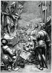 St John the Baptist Preaching in the Desert