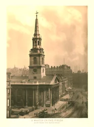 St Martin-in-the-Fields, View from the North West
