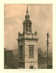 St Michael, Paternoster Royal, The Steeple