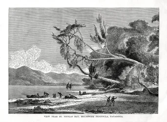 St Nicolas Bay, Brunswick Peninsula, Patagonia