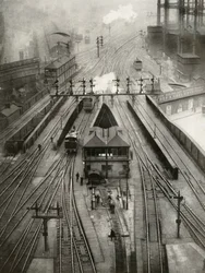 St. Pancras. A terminus of the London, Midland and Scottish Railway