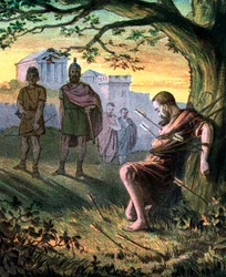 St Sebastian, Christian Martyr