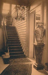 Staircase at the Cuban Embassy in Brussels, Belgium