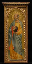 Standing Saint and Saint in Red Cloak Pair