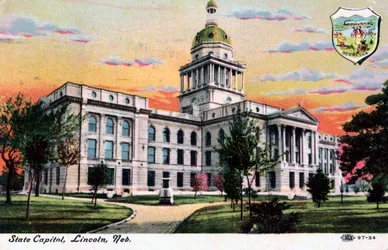 State Capitol, Lincoln, Nebraska, 1919