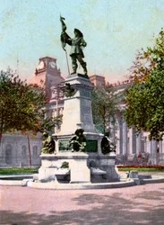 Statue of Paul Chomedey de Maisonneuve, Montreal