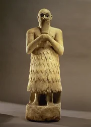 Statuette of the Official or Steward Ebih-Il Worshipping the Goddess Ishtar