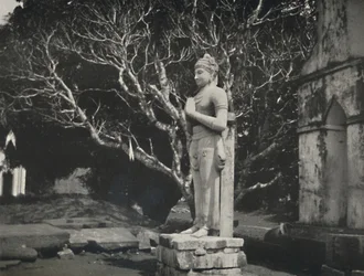 Stone Figure Near the Ruwanwali-Dagoba, Anuradhapura