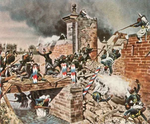 Storming of the Landau Gate at Weissenburg, 4 August 1870