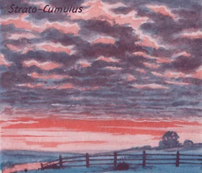 Strato-Cumulus - A Dozen of the Principal Cloud Forms In The Sky