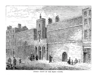 Street Front of the Fleet Prison