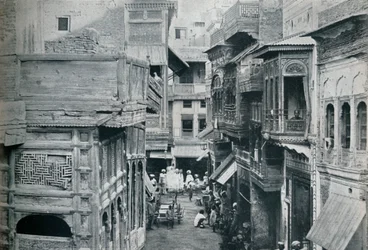 Street in Lahore, the capital of the Panjab