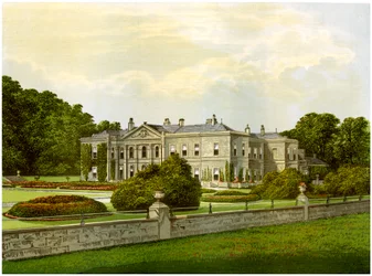 Studley Royal, Yorkshire, home of the Marquess of Ripon, c1880